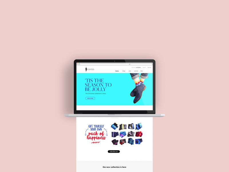 Soxy Toes — web work